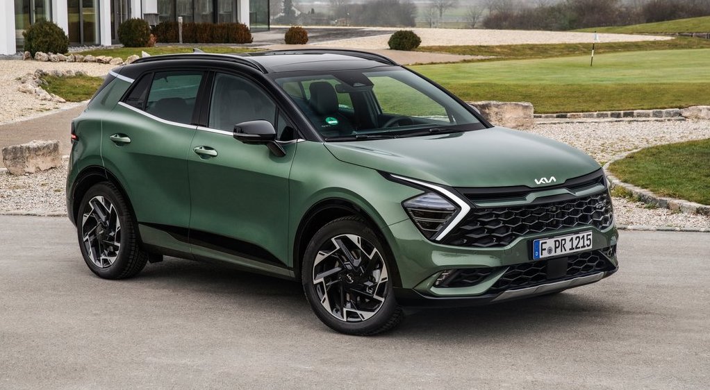 Kia Sportage 2023 Front Green