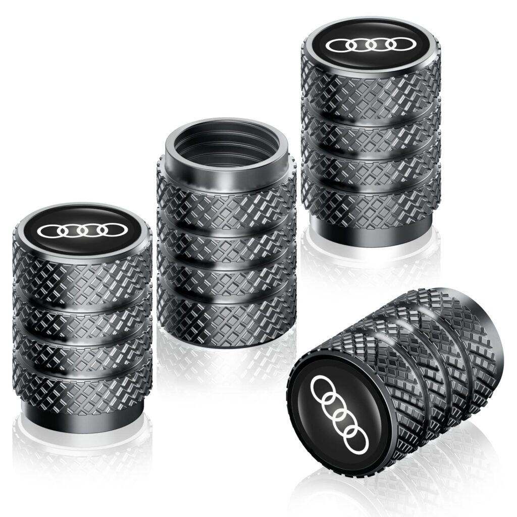 These are Audi A1 Tire Valve Caps