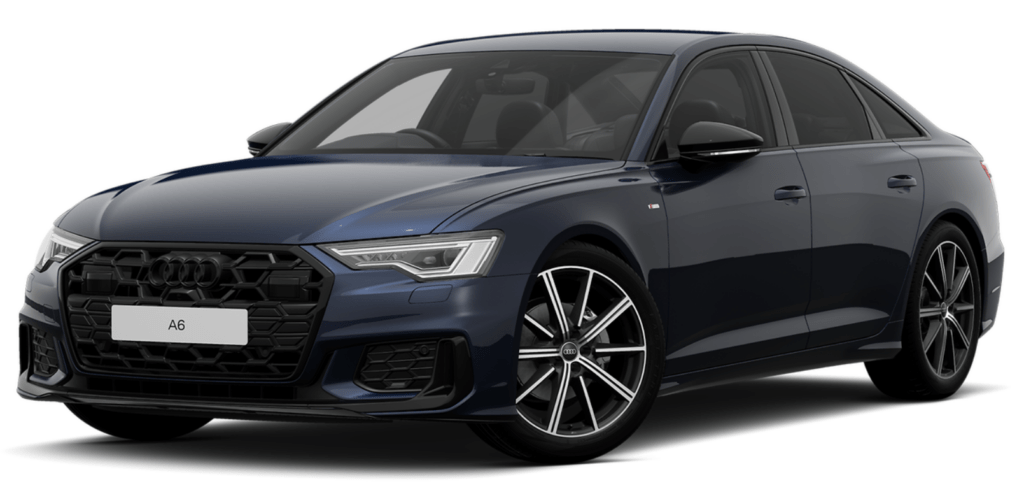 This is a picture of the 2024 Audi A6 Black Edition
