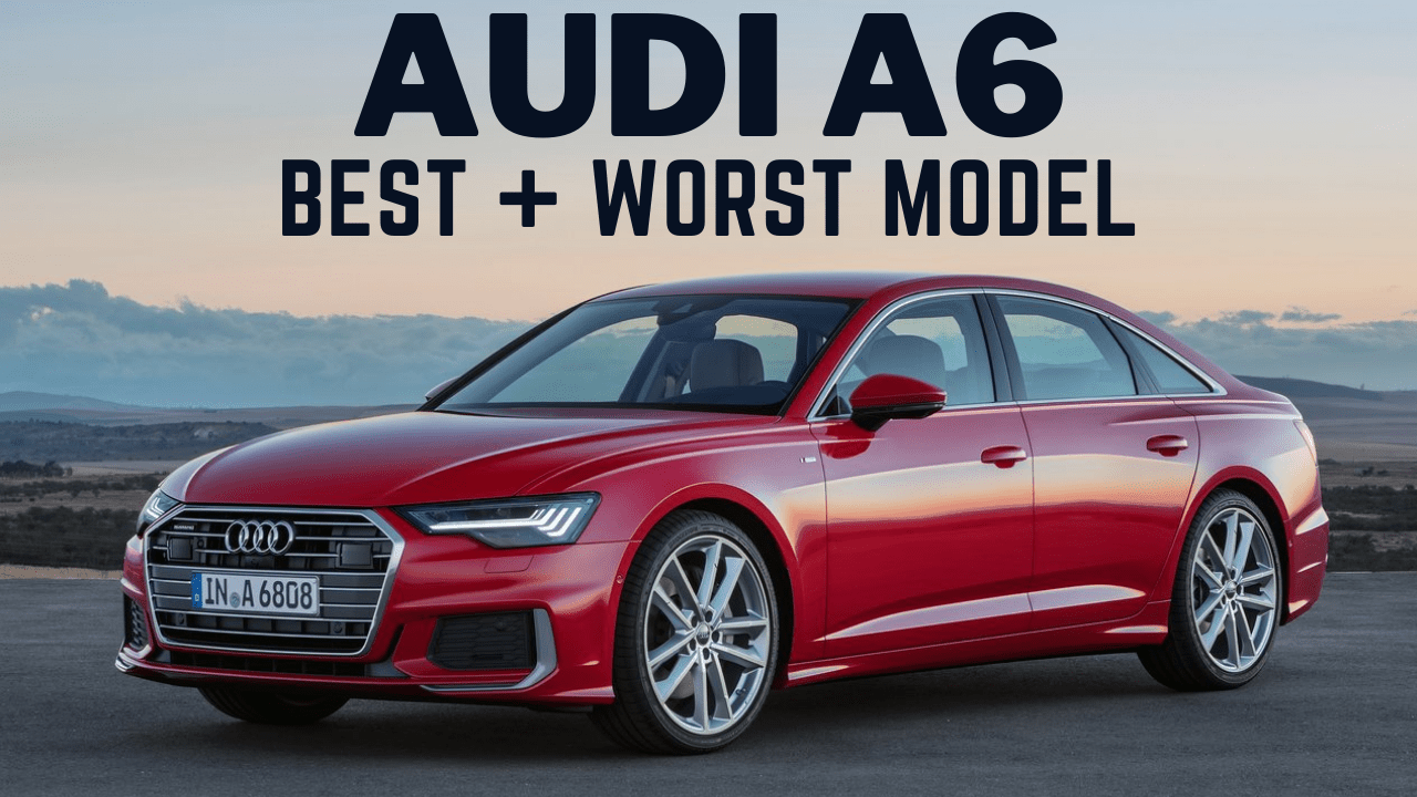 This is a picture of the best and worst Audi A6