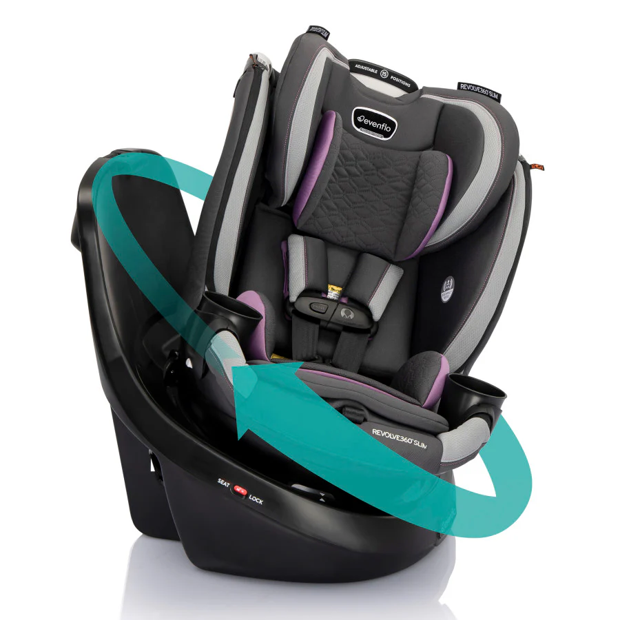 This is an image of the best rotating car seat in 2024