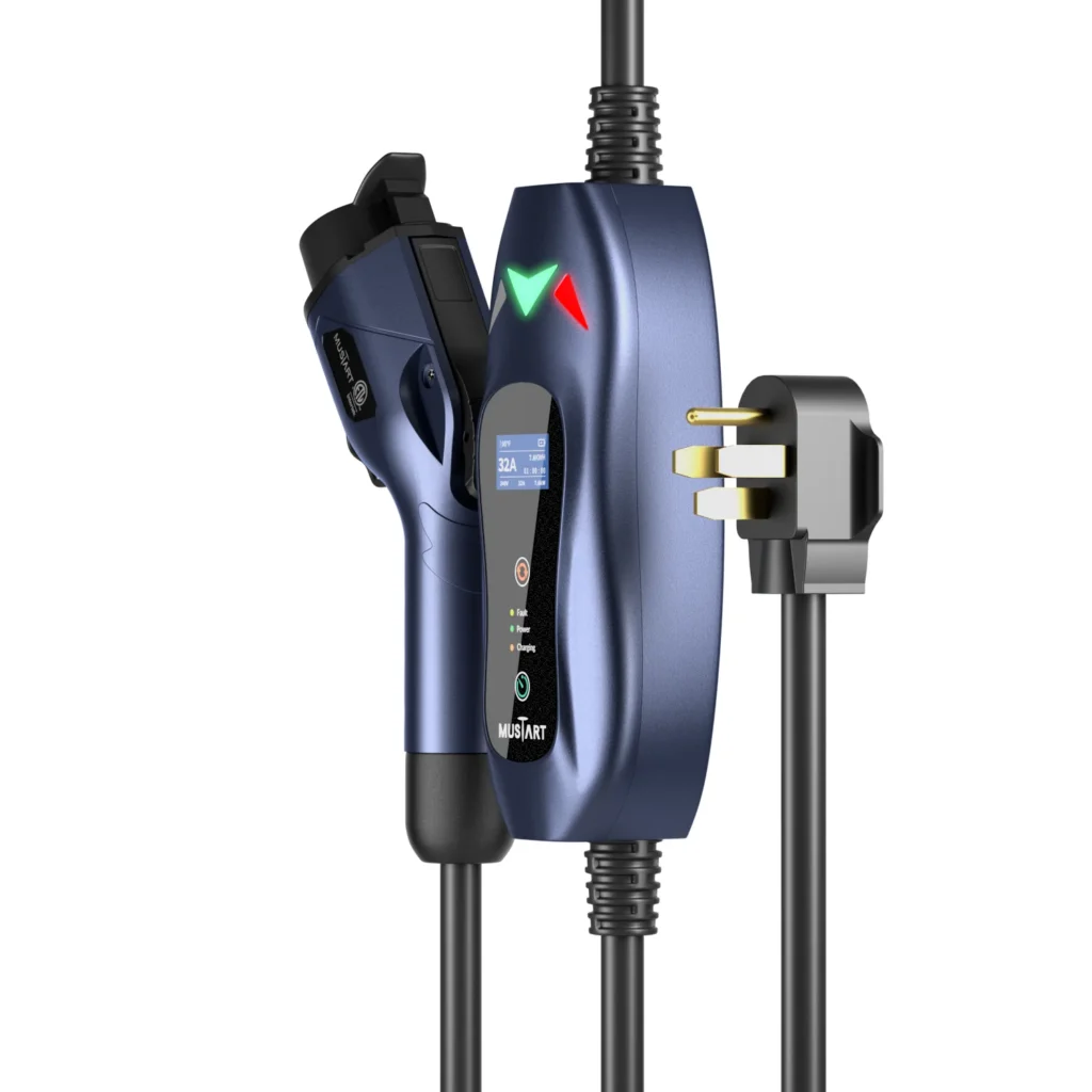 This is an image of the Mustart Level 2 Portable EV Charger​