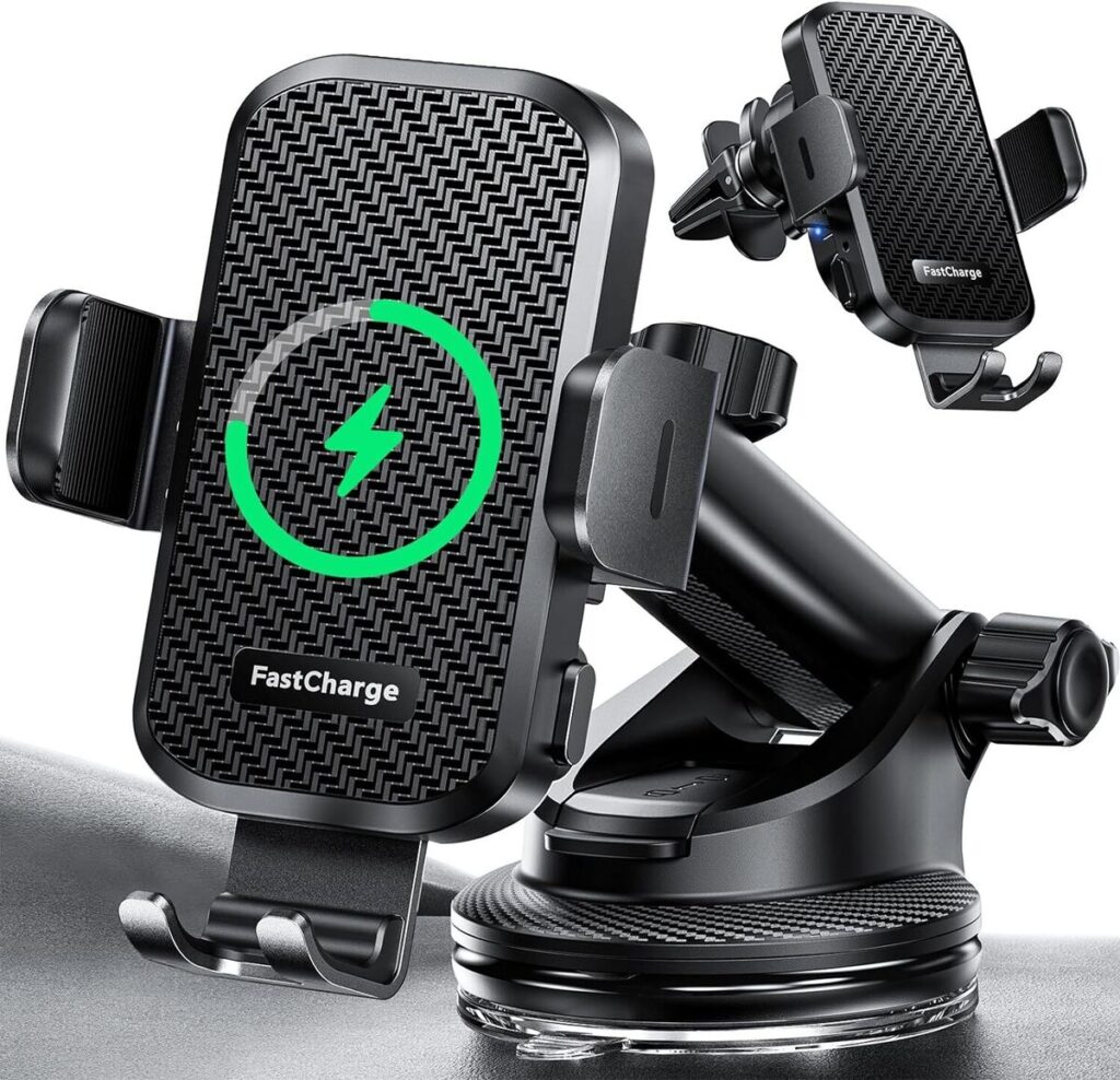 This is an image of the CHOETECH Wireless Car Charger