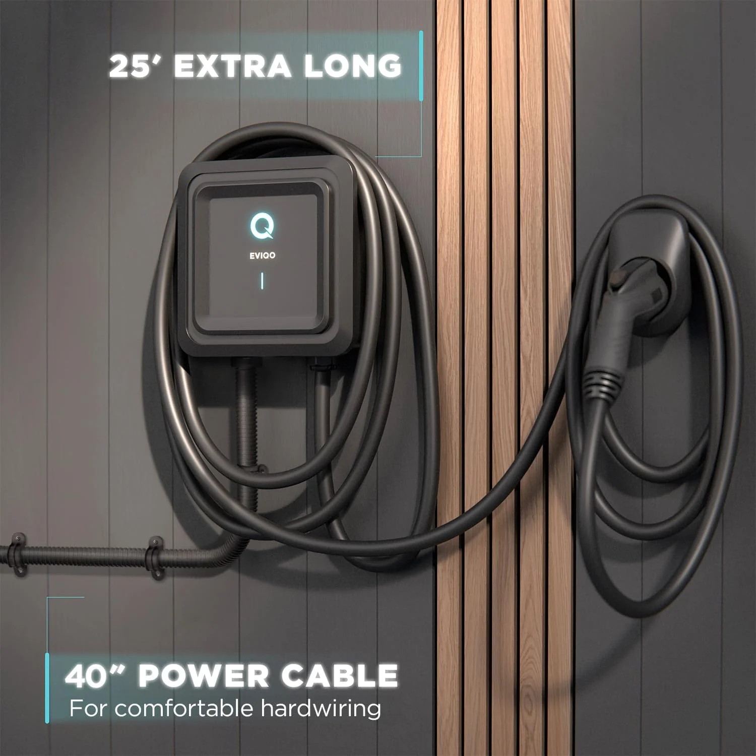 This is an image of the EVIQO hardwired Install