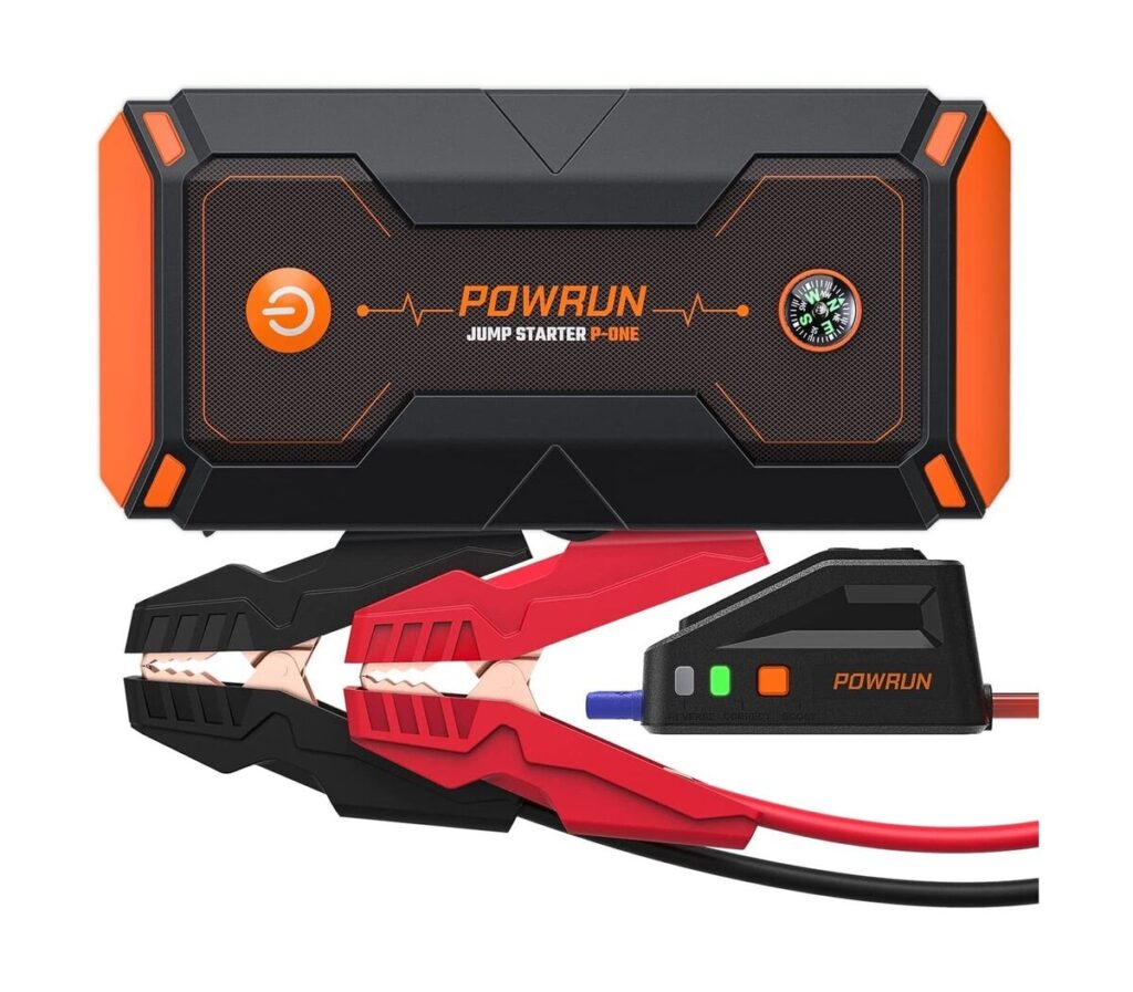 This is an image of the Powrun P-ONE Jump Starter