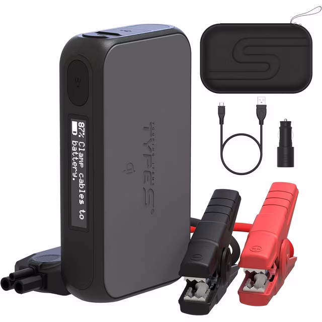 This is an image of the Type S 1000A Car Battery Jump Starter Power Bank