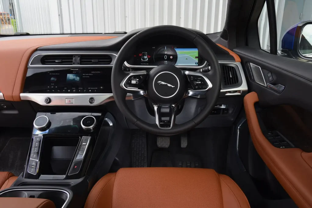 This is an image of the Jaguar I Pace S interior