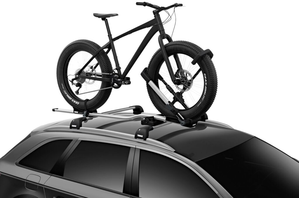 This is an image of the Thule UpRide bike rack