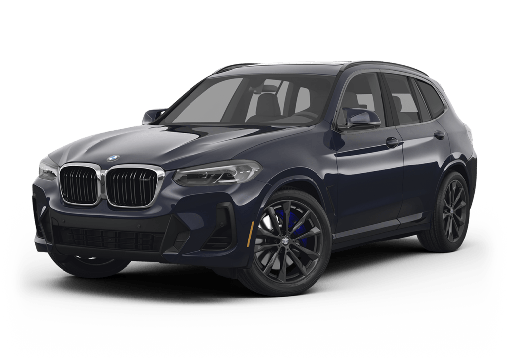 This is an image of the BMW X3 for an article on BMW options list