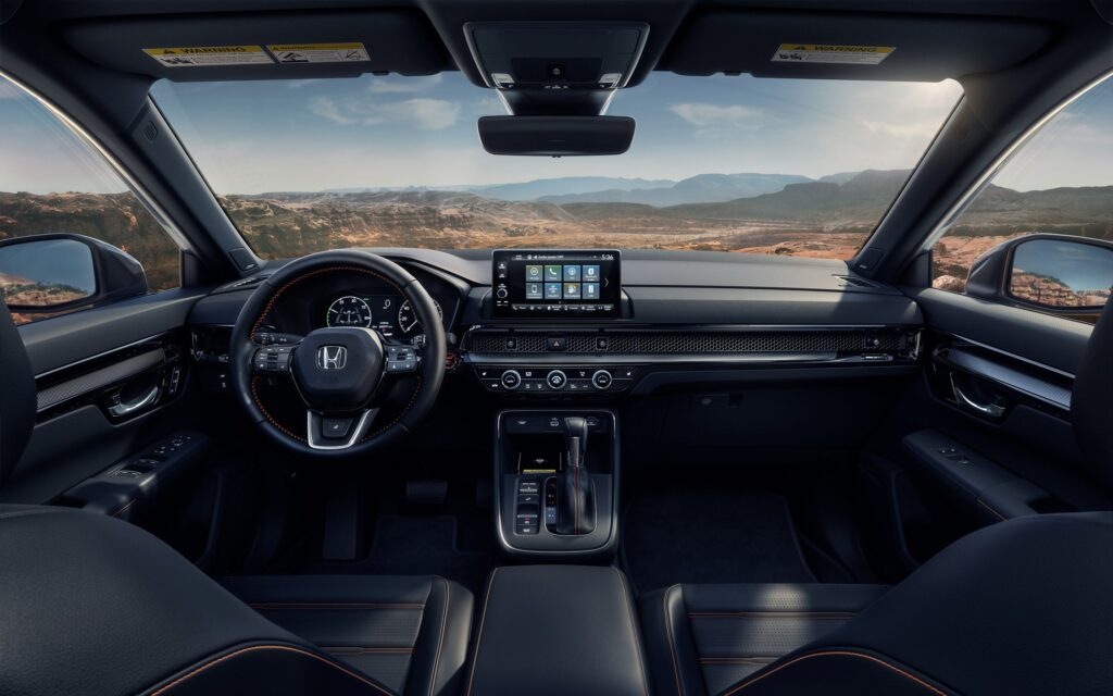 This is an image of the Honda CR-V interior