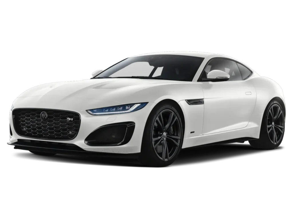 This is an imagre of a jaguar F Type in white for an article on Jaguar VIN Decoders
