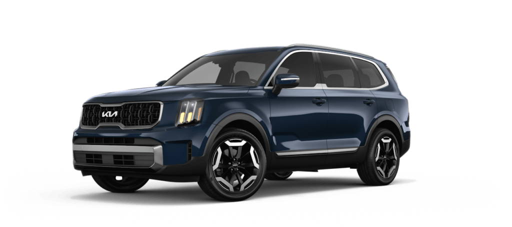 This is an image of the Kia Telluride EX for our article on Kia Telluride S vs EX