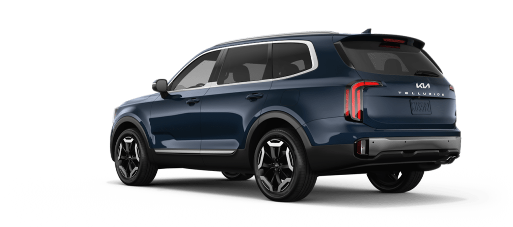 This is an image of the Kia Telluride EX rear