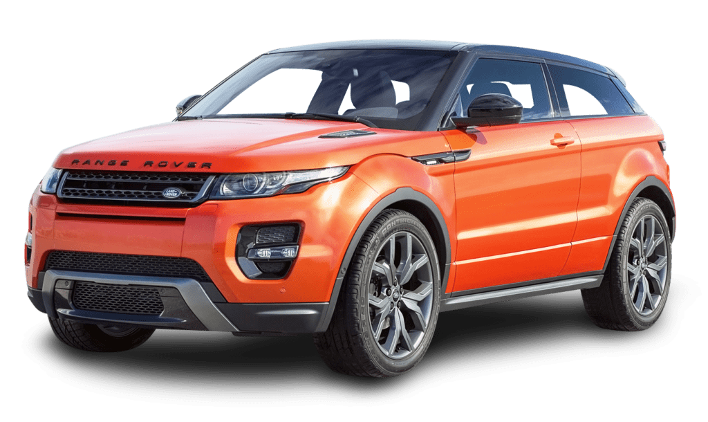 This is an image of a Range Rover Evoque for an article on Land Rover VIN decoders