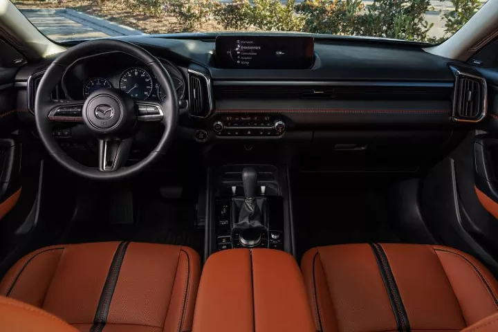 This is an image of the Mazda CX-50 interior