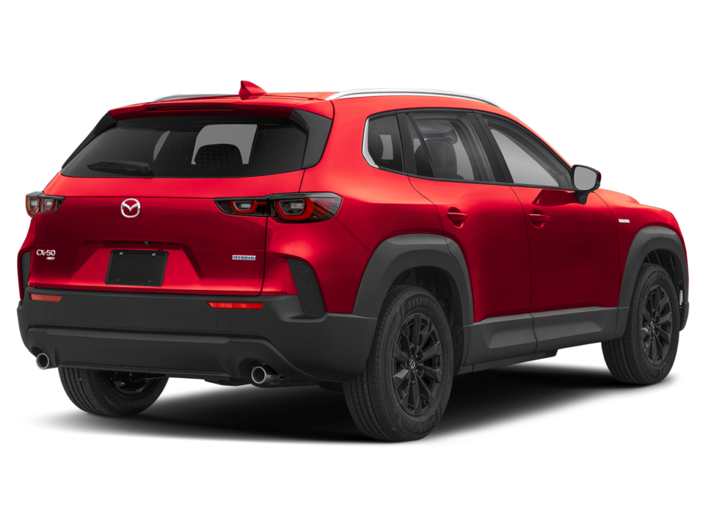 This is an image of the Mazda CX-50 from the rear