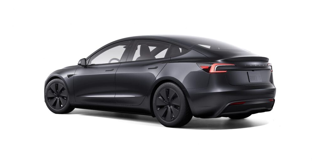 This is an image of the Tesla Model 3 Rear