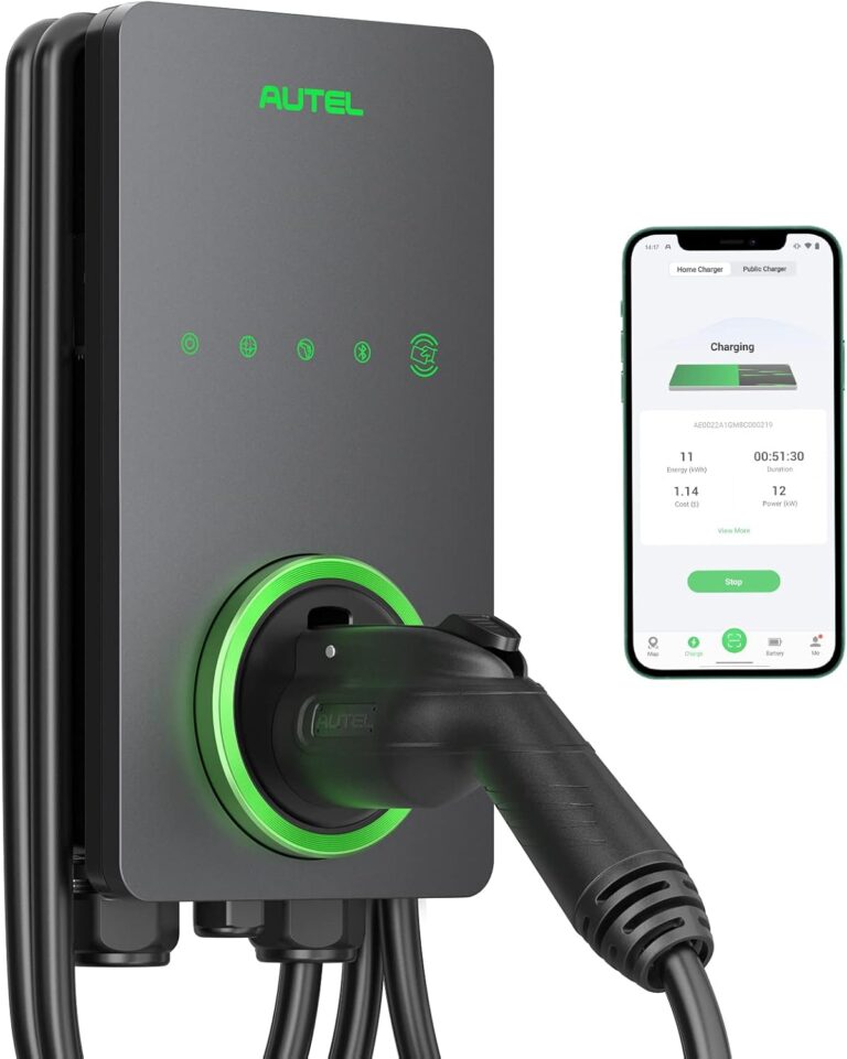This is an image of the Autel EV 50 amp charger