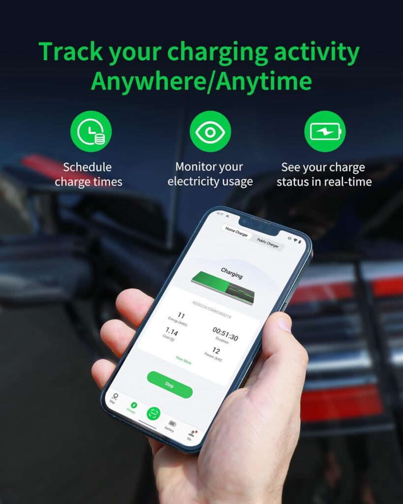 This is an image of the Autel EV Charging App