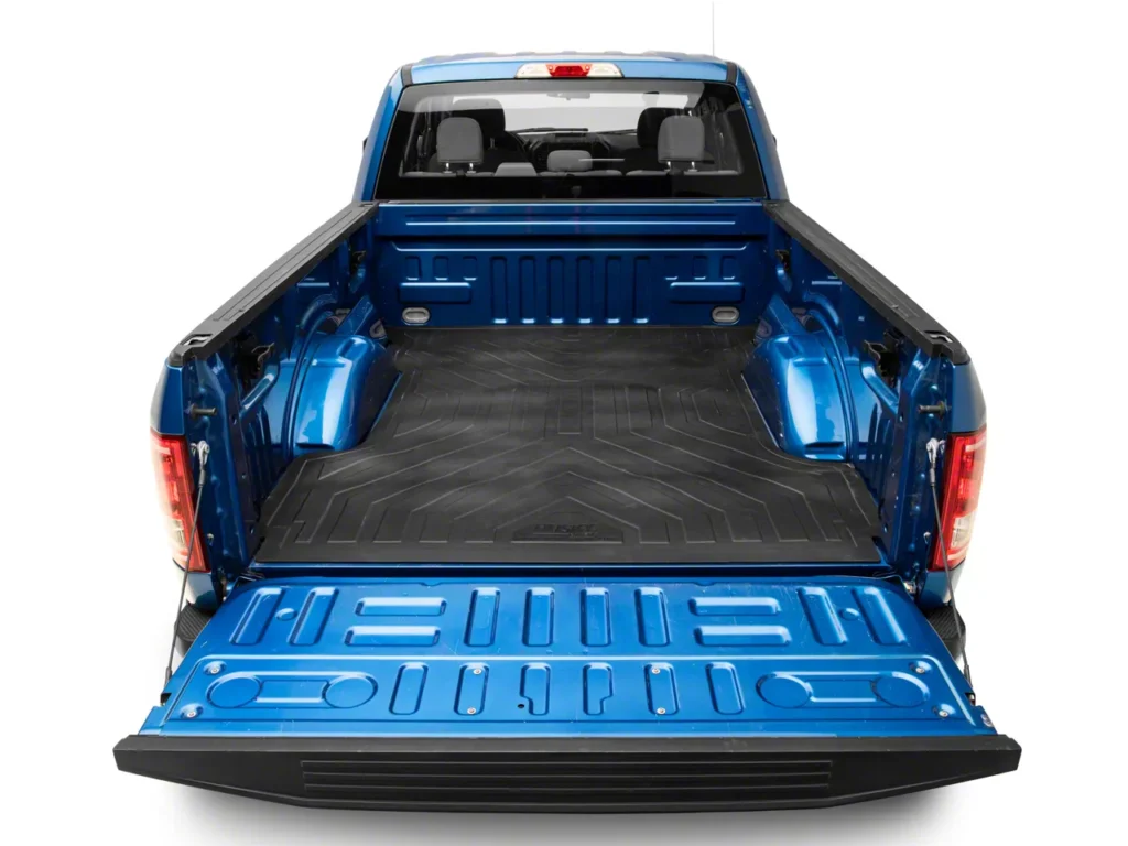 This is an image of the Husky Bed Liner inside a Ford F150