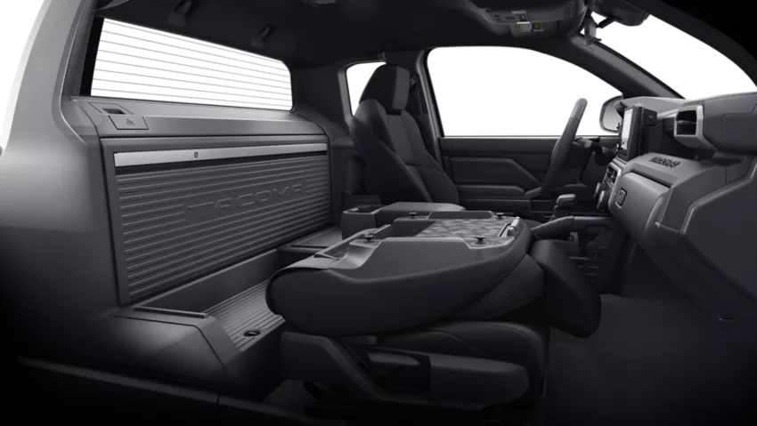 This is an image of the 2025 Toyota Tacoma SR Seats